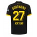 Günstige Borussia Dortmund Karim Adeyemi #27 Auswärts Fussballtrikot 2023-24 Kurzarm